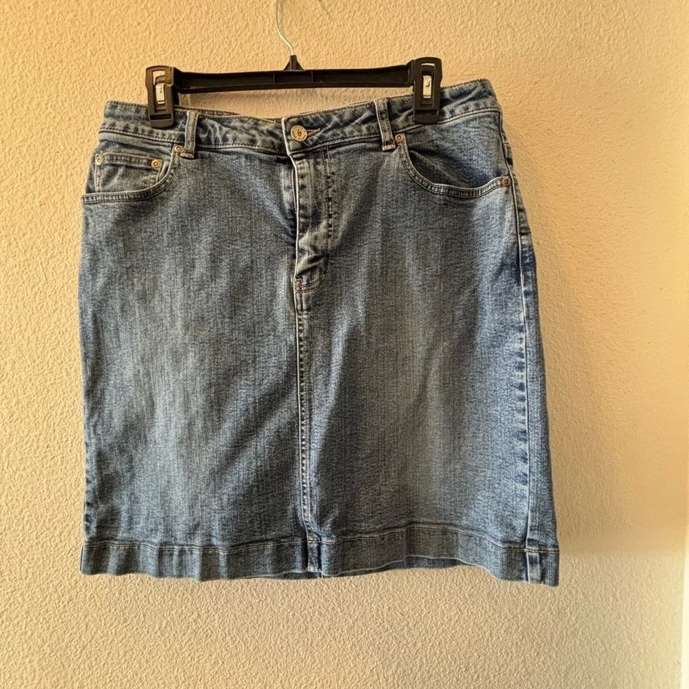 Denim Blue Skirt